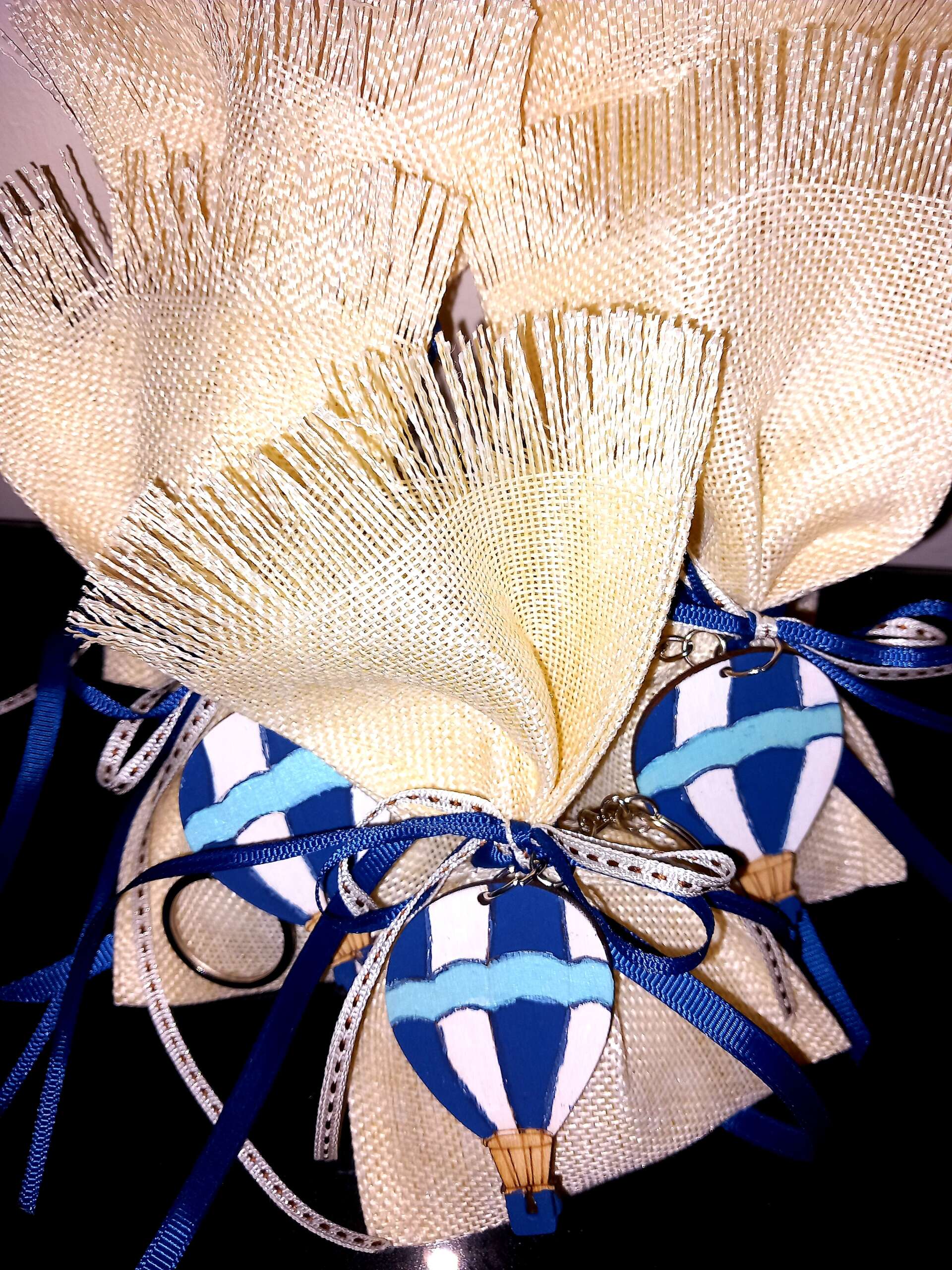 Μπομπονιέρα Βάπτισης Αερόστατο