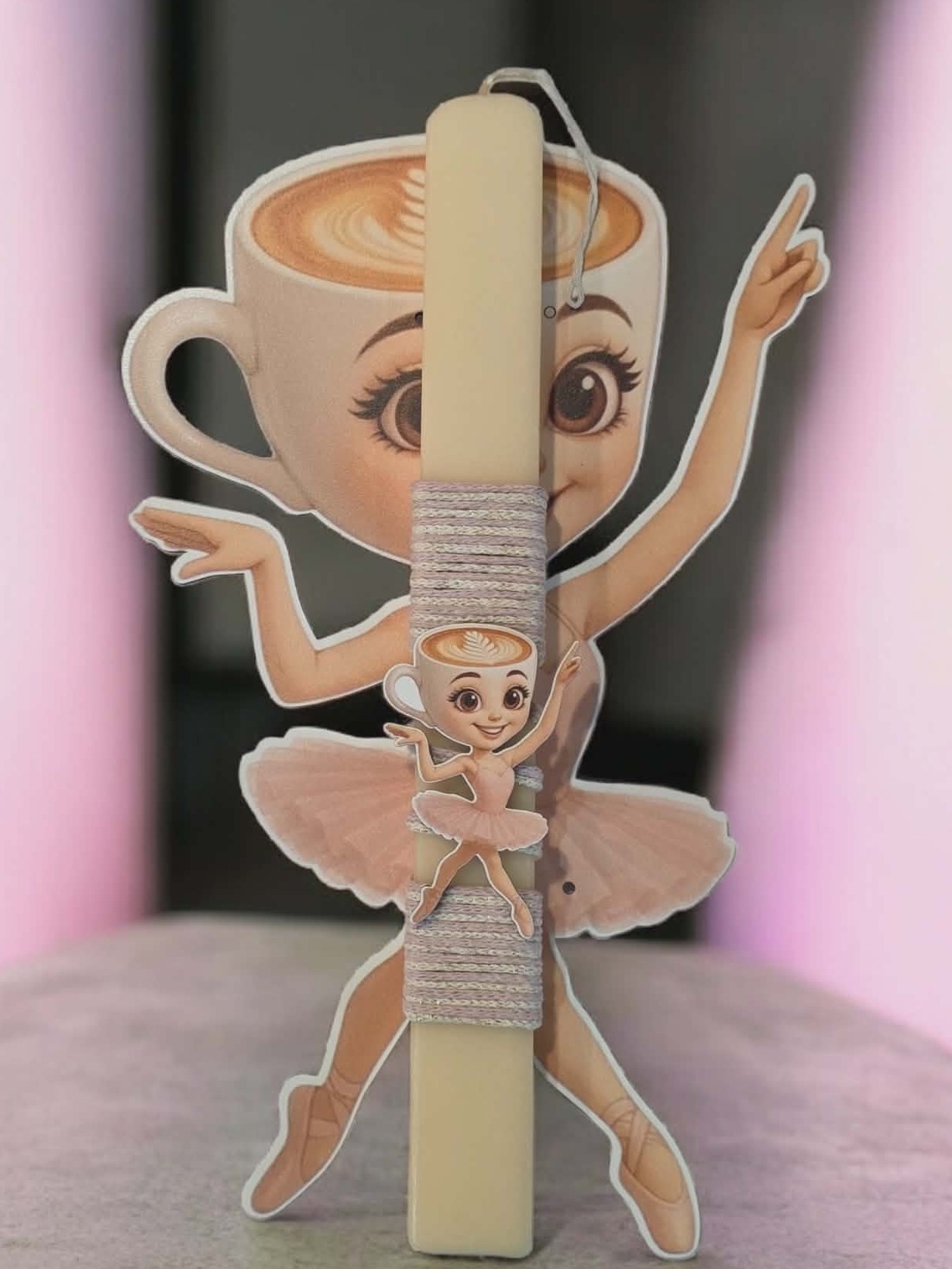 Πασχαλινή Λαμπάδα Ballerina Cappucina