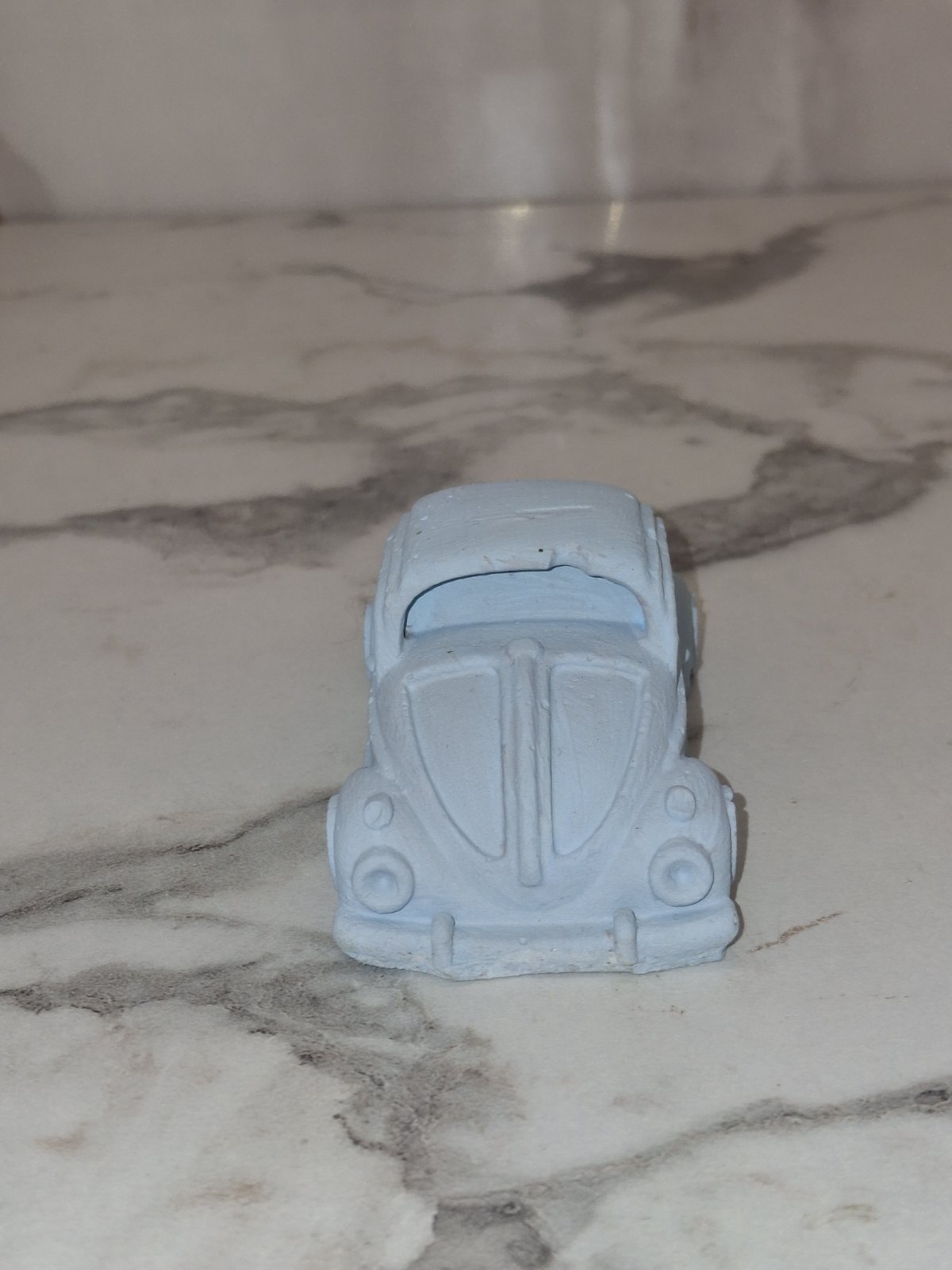 Διακοσμητικό Αυτοκινητάκι Πορσελάνης Vintage – Baby Blue