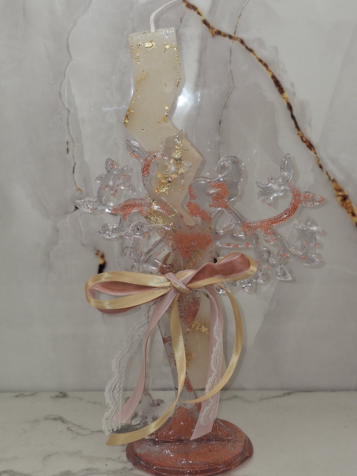 Πασχαλινό Σετ Λαμπάδα & Οργανωτής Κοσμημάτων