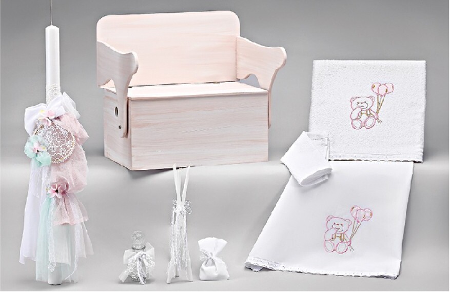 Ολοκληρωμένο Σετ Βάπτισης «Teddy Love»